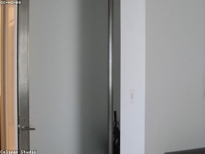 Beispielprojekt: moderne Glastür